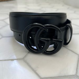 Gucci Marmont GG Wide Belt